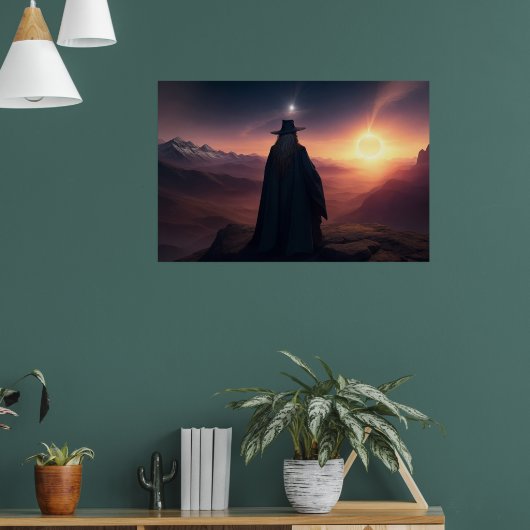 Verduistering van de Visioenen van de Tovenaar Poster (Woonkamer 1)