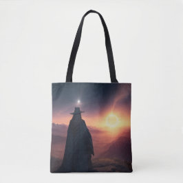 Verduistering van de Visioenen van de Tovenaar Tote Bag