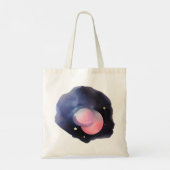 Verduistering van dromen: Hemelse Waterverf Tote Bag (Achterkant)