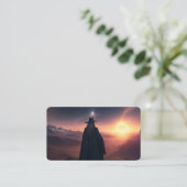 Verduistering van het Bladwijzer van de Tovenaar Visitekaartje (Staand voorkant)