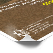 Verduistering van het Kruis Perfect Poster (Hoek)