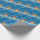 Verduistering van schemerzonnen cadeaupapier (Hoek)