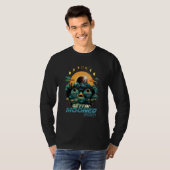 Verduisteringsfasen Totale zonsverduistering Maanv T-shirt (Voorkant volledig)