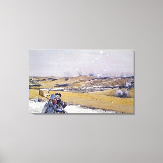 Verdun, 1916 canvas afdruk (Voorkant)