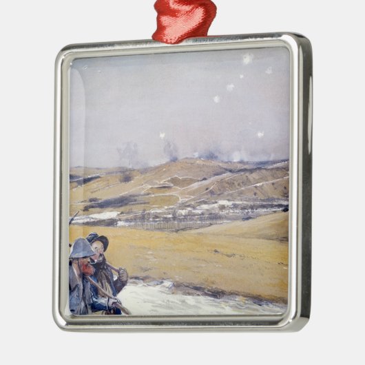 Verdun, 1916 metalen ornament (Links)