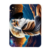 Verdun Calico kat en woestijn maan Magneet (Verticaal)