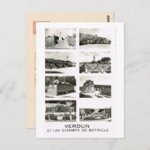 Verdun en de slagvelden briefkaart (Voorkant / Achterkant)