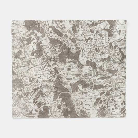 Verdun Fleece Deken (Voorkant (Horizontaal))