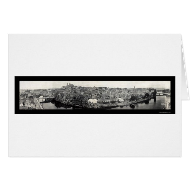 Verdun France WWI Damage Foto 1919 (Voorkant Horizontaal)