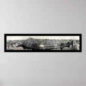 Verdun France WWI Damage Foto 1919 Poster (Voorkant)