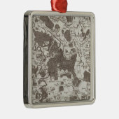 Verdun Metalen Ornament (Rechts)