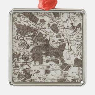 Verdun Metalen Ornament