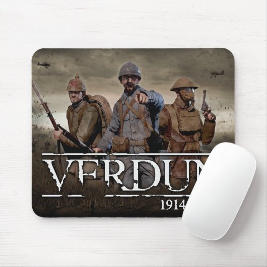 Verdun Mousepad Muismat (Met muis)