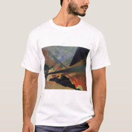 Verdun (World War One Battle Scene) (door Vallotto T-shirt