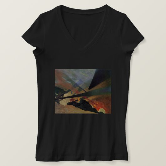 Verdun (World War One Battle Scene) (door Vallotto T-shirt (Design voorkant)