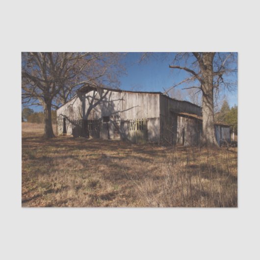 Verdunnapidde lichtbruine schuur amper bruine gras tissuepapier (Voorkant)