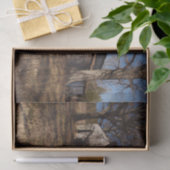 Verdunnapidde lichtbruine schuur amper bruine gras tissuepapier (Geschenk)