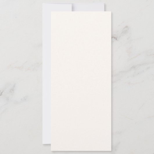 VERDURE Modern Wedding Place Card Menu Kaart (Achterkant)