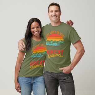 Verdwaal in de buitenlucht t-shirt