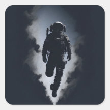 Verdwaald in de kosmos Sticker