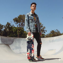 Verdwaald in de ruimte Skateboard: Retro Fantasy A Persoonlijk Skateboard