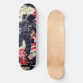 Verdwaald in de ruimte Skateboard: Retro Fantasy A Persoonlijk Skateboard (Voorkant)