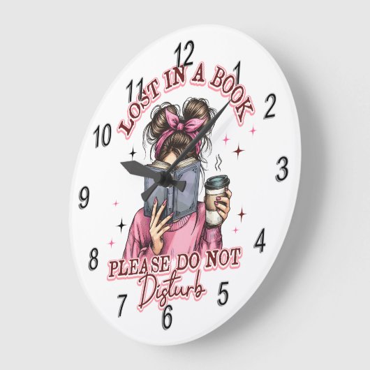 Verdwaald in een boek... grote klok (Hoek)