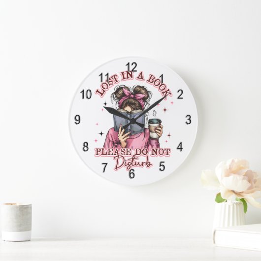 Verdwaald in een boek... grote klok (Huis)