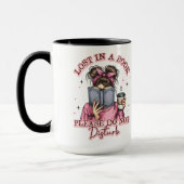 Verdwaald in een boek... mok (Links)