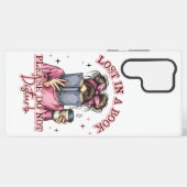 Verdwaald in een boek... samsung galaxy hoesje (Achterkant horizontaal)