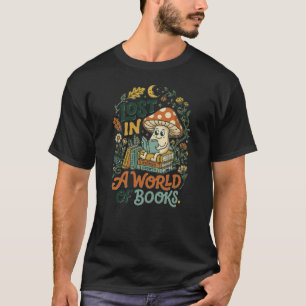 Verdwaald In Een Wereld Van Boeken T-Shirt – Knus 