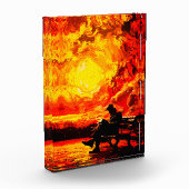 Verdwaald in gedachten – Surrealistische zonsonder Fotoblokken (Links)