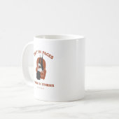 Verdwaald in pagina's, gevonden in verhalen. koffiemok (Voorkant links)