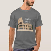 Verdwaald in Rome – Colosseum Design T-shirt (Voorkant)