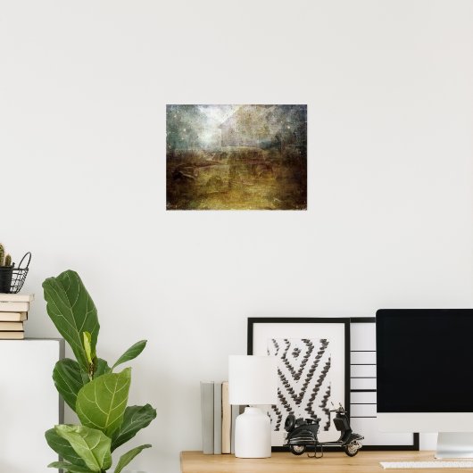 Verdwenen auto poster (Thuiskantoor)