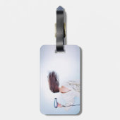 Verdwenen Bagagelabel (Achterkant verticaal)