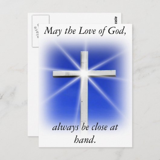 Verdwenen door God Briefkaart (Voorkant / Achterkant)