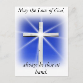 Verdwenen door God Briefkaart