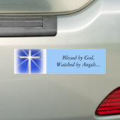 Verdwenen door God Bumpersticker (Op auto)