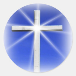 Verdwenen door God Ronde Sticker