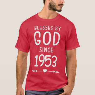 Verdwenen door God sinds 1953 Christelijke verjaar T-shirt