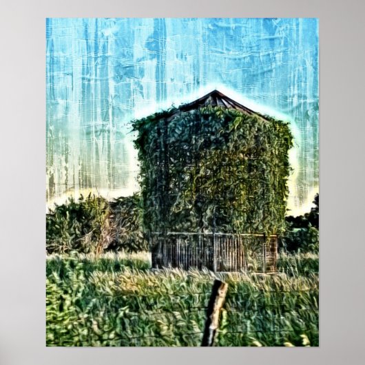 Verdwenen en overgroeid poster (Voorkant)