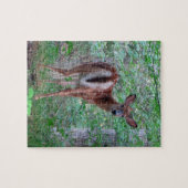 Verdwenen in Bossen Design Jigzaag Puzzle Legpuzzel (Horizontaal)