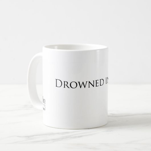 Verdwenen in Data? Koffiemok (Voorkant links)