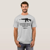 Verdwenen is de Heer mijn kracht... T-shirt (Voorkant volledig)