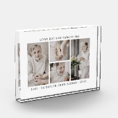 Verdwenen maar niet vergeten Memorial Simple 4 Col Fotoblokken (Links)