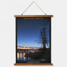 Verdwenen maar niet vergeten Pelgrim Hangend Wandkleed