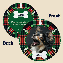 Verdwenen maar nooit vergeten herdenkingsmonument metalen ornament