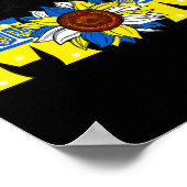 Verdwenen mam Oekraïne staat voor Oekraïense moede Poster (Hoek)