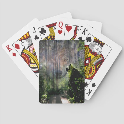 Verdwenen met de Wolven Pokerkaarten (Achterkant)